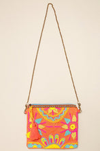 Load image into Gallery viewer, Colorful Embroidered with Beads Clutch with Chain
