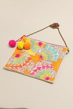 Load image into Gallery viewer, Colorful Beads Bedazzled Clutch with Chain
