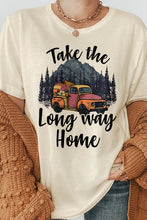 Load image into Gallery viewer, Take The Long Way Home, Adventure Graphic Tee

